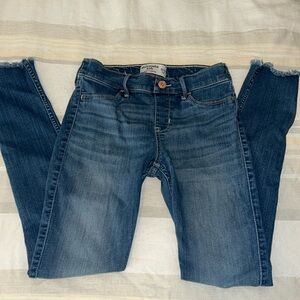 Abercrombie pull on soft jean leggings